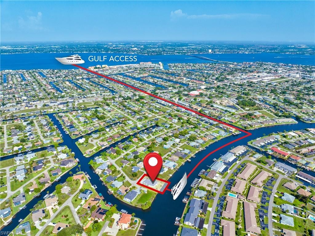 New construction canal duplex at 3804 SE 12th Ave Cape Coral